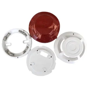 Smoke Sensor Module Housing Installation Base Sensor Enclosure Fire Alarm Plastic Cover Smoke Detector Cover