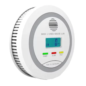 Smoke and Carbon Monoxide Detector 2 in 1 Combo Alarm with Audio visual Alarm High Accuracy Model
