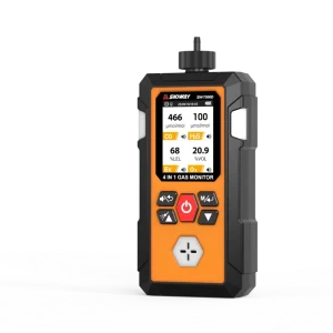 Sndway Gas Detector 4 Gas Monitor For H2S CO EX And O2 With Vibration Visual And Audible Alarms Safety Explosion Proof
