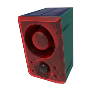 Solar Alarm System ABS Outdoor Orchard Animal and Bird Repellent Wild Boar Frightener with Sound and Light