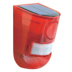 Solar Alarm System Solar Security Light IP65 Solar Siren Security Light With Pir Motion Sensor