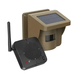 Solar Driveway Alarm 1 2 Mile Long Range Wireless PIR Motion Sensor Detector IP66 Waterproof Outdoor Security Alert System