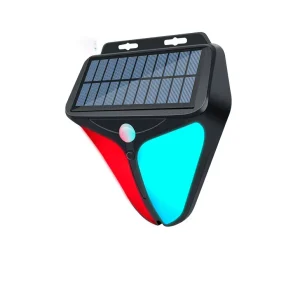 Solar LED Street Lamps Alarm Lights Solar Wall Lamp Sensor Alarm Sound Light Solar Night Light Powered Outdoor Motion Waterproof