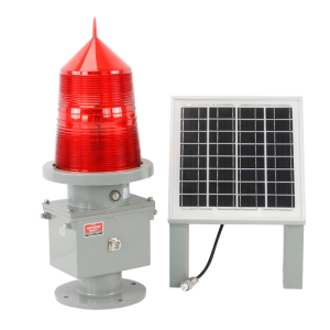 Solar Powered Aviation Obstacle Lights, High-Rise Warning Lights