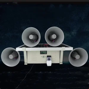 Solar Powered Voice Device Scare Bird Repellent with Ultrasonic LED for Fishpond Garden Airport Farm to Control Bird