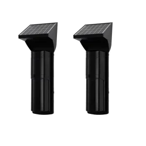 Solar Powered Wireless 3 Beam Detector Infrared Sensor 100m Perimeter Security Intrusion Alarm Anti theft Smart Home Waterproof