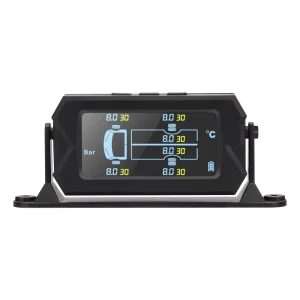 Solar-Powered Wireless 6-Wheel Truck TPMS with Real-Time Alerts and IP67 Waterproofing
