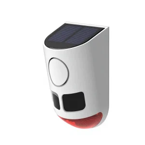 Solar-powered Alarm Truck Blind-spot Voice-activated Voice Prompt Infrared-sensing Warning Light Ultrasonic Rodent Repellent