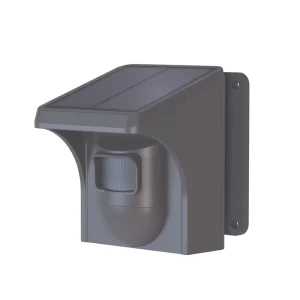 Solar-powered Outdoor Concealed Motion Sensor Detection Courtyard, Shop, Garage and Garden Wireless Security Alarm System