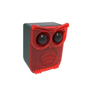 Solar powered Outdoor Infrared Motion sensor Alarm Light Orchard Sound and light Home Security Wireless Anti Attack Device