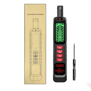 Sound Alarm Gas Analyzer Gas Leakage Meter LCD Environmental Tester Tools Combustible Gas Detector