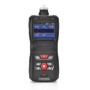 Sound/Light/Vibration Alarm Portable Pump-Suction 5-in-1 Gas Detector/Analyzer/Monitor(O2/CO/H2S/LEL) for Oil&Gas Leak Surveys