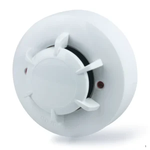 Standalone 4-Wire Smoke Detector with Relay Output for Fire Alarm Systems