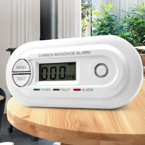Standalone Battery-Powered Carbon Monoxide Detector, EN 50291 Standard