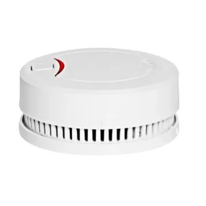 Standalone Ceiling-Mounted Smoke Alarm with 10-Year Battery, Wireless Fire Detection, and Audible Alarm