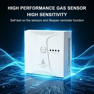 Standalone Combustible Gas Leak Alarm for Methane, Butane, and Propane