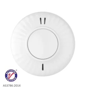 Standalone Smoke Alarm for RV and Caravan with 10-Year Non-Removable Battery AS3786 Approved Photoelectric Smoke Detector
