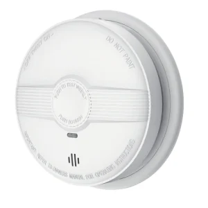Standalone Smoke Alarm with 10-Year Built-In Battery, 85 dB, Shockproof, for Vehicle Use