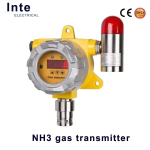 Standard Communication 4 20mA Rs485 Ammonia Gas Leakage Detector NH3 Sensor