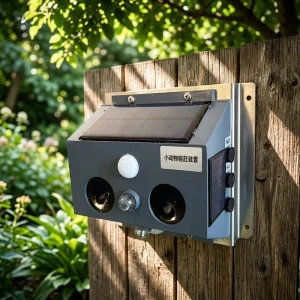 Substation Intelligent Solar Powered Ultrasonic Waterproof Eco Friendly ABS Material Bird Repellent Device