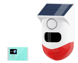 Support Remote Control Switching Voice Outdoor Solar Voice Announcer Infrared Alarm