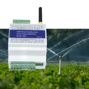 T200 GSM Temperature and Humidity Alarm Monitoring Detector with Relay for Agriculture and Garden Use
