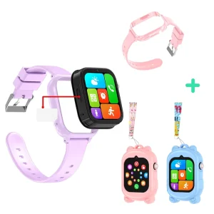 T53 4G Kids Smartwatch with SIM Card, 1+8GB Memory, 1.83-Inch Display, WiFi, GPS, LBS, 700mAh Battery, HD Video Call and Android 8.1