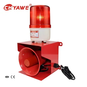 TBG 90 120DB Intrusion Emergency Alarm System Audible Visual Big Horn Home Security Audible Visual Siren Alarm Sound Light
