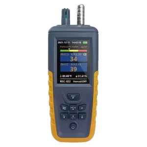 TC-8100 Gas Monitor Data Logger with IP55 Rating for Industrial/Laboratory Use TVOC Detection Air Quality Testing