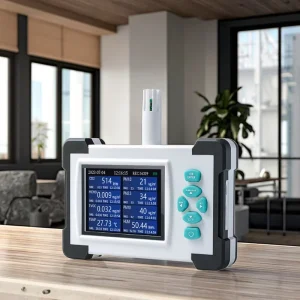 TL 700P Indoor Air Quality Monitor CO2 HCHO TVOC PM2.5 PM1.0 PM10 Ozone Tester with IP67 Rating and USB Data Export