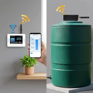 TLC2326LS WL Smart Wireless Lora IoT Sensor Real time Water Oil Liquid Level Gauge with Display for Smart Tank Monitoring