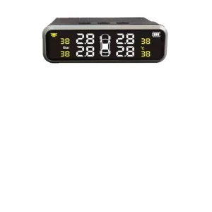 TPMS Heavy Truck 6 Tire Pressure Monitoring System High Precision Digital Display Solar Powered External with Pressure Range 8