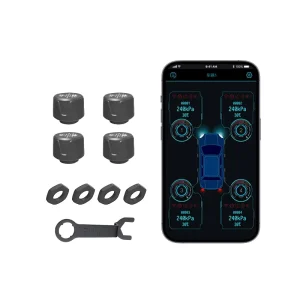 TPMS Monitoring System Android External Truck Monitor Universal Bluetooth Sensor Tire Pressure Detector