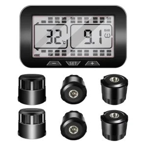 TPMS Tire Pressure Monitor for Truck, Trailer, and Bus