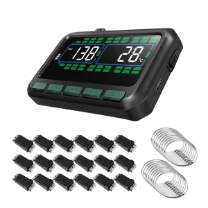 TPMS Tire Pressure Monitoring System for RV Truck 18 Wheels Tire Pressure Sensor for Truck Bus