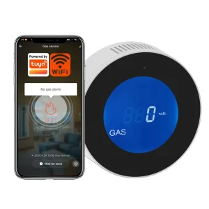 TY-GAS-89 WiFi Gas Sensor and Natural Gas Leakage Detector with Sound Alarm, Smart Life App Control