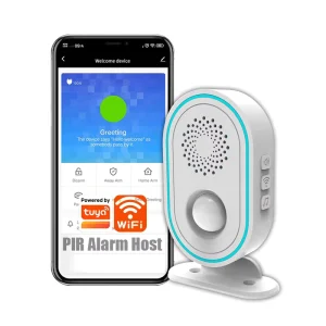 TY PIR 5 Smart Wireless Home Security PIR Infrared Motion Sensor with WIFI Host System Door Bell and 85DB Siren
