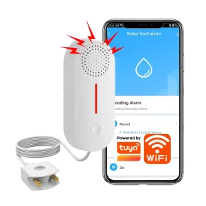 TY-WI-12 WiFi Water Level Detection Immersion Alarm Smart Leakage Overflow Detector APP Control
