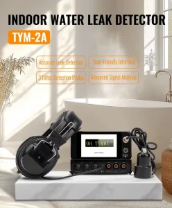 TYM 2A Underground and Walls Pipes Leakage Detection Acoustic Device Water Leak Detector