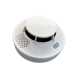 Tanda Smart Wireless Photoelectric Smoke Alarm Detector 80dB Alarm Sound ABS Plastic Standalone for Home Security
