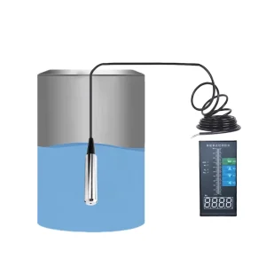 Tank Type Water Immersion Level Controller for Level Measurement with Alarm 4 20ma Output 0 5v Analog Rs485 Level Sensor