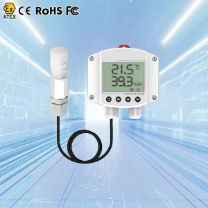 Temp Humidity Sensor Humidity and Temperature Display bluetooth Temperature Humidity Sensor Handheld Alarm