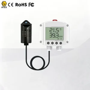 Temp and Humidity Sensor Humidity and Temperature Display Humidity Logger Industrial Industrial Temperature and Humidity Meter