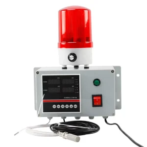 Temperature and Humidity Alarm Device with Adjustable High and Low Temperature Settings and Sound and Light Alerts