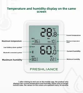 Temperature and Humidity Recorder with App Control and WiFi for Warehouse and Laboratory