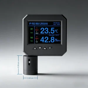 Temperature and Humidity Sensor with Buzzer Alert and Low Energy Consumption