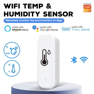 Temperature and Humidity Sensor with Data Storage for Data Center and Server Rooms