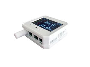 The Temperature and Humidity Sensor Features Data Storage and Automatic Alarms Suitable for Server Rooms and Storage Rooms