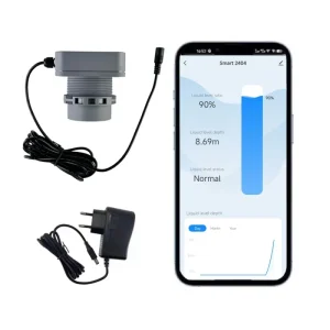 Tlc2404 IoT 8m Smart Water Storage Tank Level Sensor with High Low Alarm