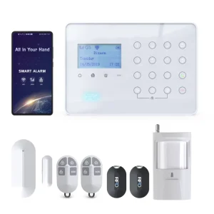 Top Selling HEYI GSM Alarm System Contact ID ADEMCO Protocol WIFI LTE Security System 32 Wireless 4 Wired Zone Panic Alert 4G 2G